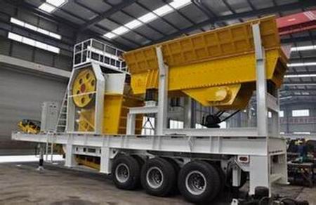 颚式移动破碎站