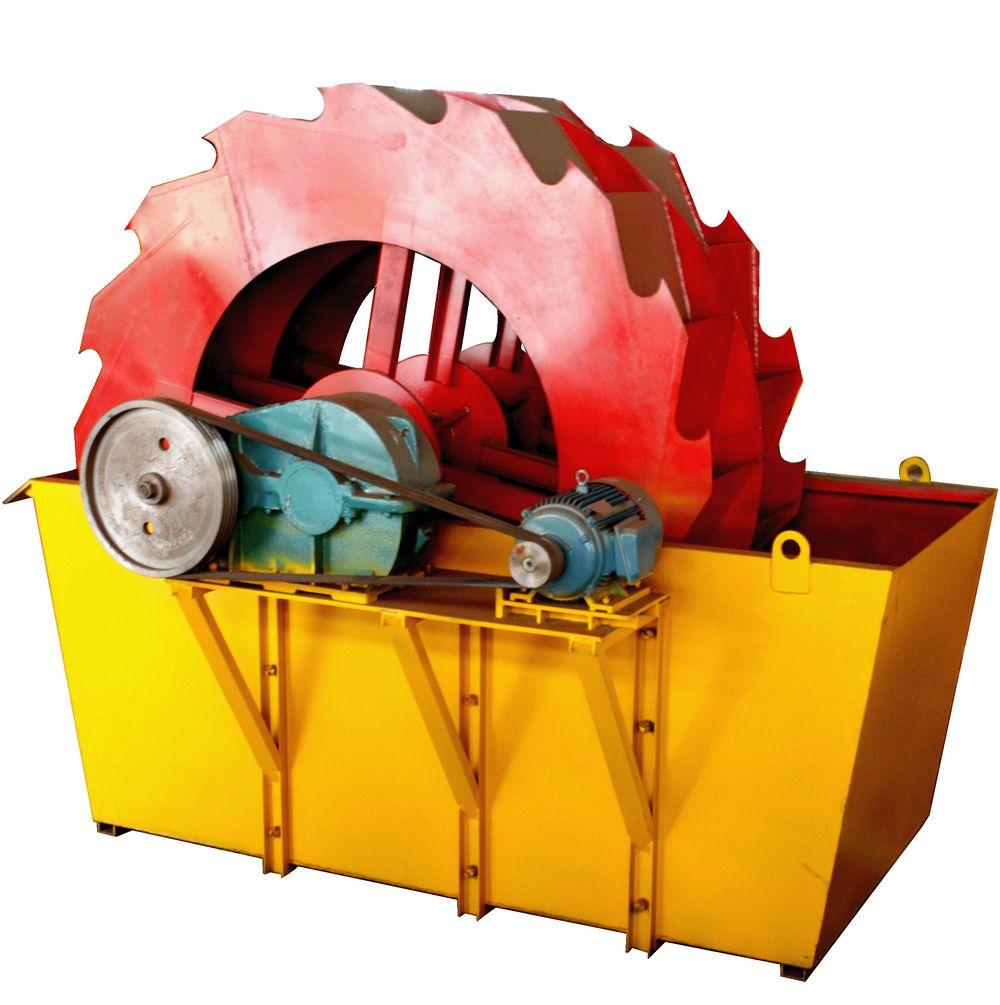 轮盘洗砂机