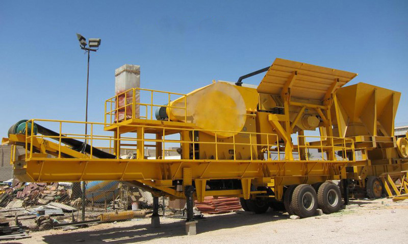 颚式移动破碎站